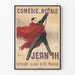 Poster Theater Komödie Royale Jean III Wanddekoration Vintage