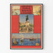 Vintage-Poster der Internationalen Wagen- und Schlafwagen-Gesellschaft - London Paris Madrid Lissabon