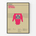 Vintage-Poster Konferenz Informationstechnologie und Krankenpflege