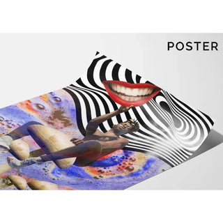 Street Art Tabelle - Psychedelische Gelassenheit