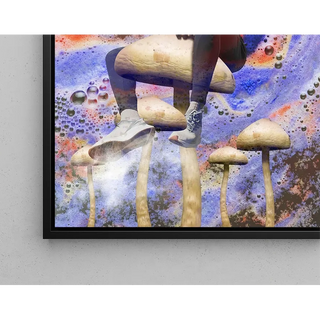 Street Art Tabelle - Psychedelische Gelassenheit