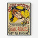 Vintage-Poster des Konzerts der Dekadenten Revue-Actualités