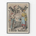 Vintage-Poster Konzert in der Gaîté - Straßenkünstler am Boulevard Rochechouart