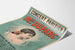 Vintage Konzertposter Pariser Mlle Duparc Wanddekoration