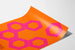 Moderner Poster Konferenz Zellsekretion Orange und Rosa