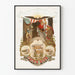 Vintage-Poster Lager Bier von Conrad Stein New York