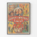 Vintage-Poster von Cooper & Whitby's Europäischer Zirkus