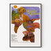 Vintage-Poster Country Rhythms Wanddekoration Musik