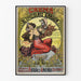 Vintage-Poster Crema al Cioccolato Gianduia – Elegante Wanddekoration im Jugendstil