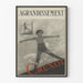 Vintage-Poster Cruxol: Retro-Wanddekoration mit wachsendem Design
