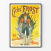 Vintage-Poster Cycles Frost Paris Wanddekoration