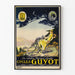Vintage-Poster Cycles Guyot - Retro-Wanddekoration Schweizer Fahrrad