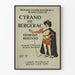 Vintage-Poster Cyrano de Bergerac von Edmond Rostand