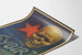 Retro-Wandposter Sybir - Totenkopf und roter Stern