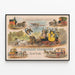 Vintage-Poster D. Rosenberg & Sons Standard Carriage Varnishes New York — gerahmtes Bild an der Wand