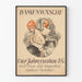 Vintage-Poster Damenwäsche Vier Jahreszeiten zur Wanddekoration