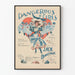Vintage-Poster Dangerous Girls - Retro-Musik-Wanddekoration