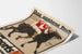 Vintage-Poster Das Goldene Buch des Sports mit Reitern zu Pferd