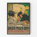 Vintage-Werbeposter für Dauer-Frisch-Brot