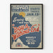 Vintage-Poster "Days Without End" für Wanddekoration
