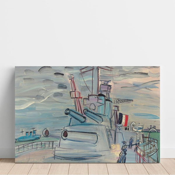 Reproduktion des Gemäldes A Bord de la Flotte - Raoul Dufy