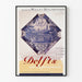 Vintage-Poster Delfts Terrakotta - Keramik-Wanddekoration