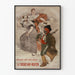 Vintage-Poster Le Cacao Van Houten Wanddekoration
