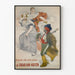 Vintage-Poster Le Cacao Van Houten - Retro-Wanddekoration