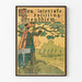 Historisches Poster der Ausstellung in Trondheim 1897 - Vintage Wanddekoration