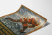 Deutscher vintage Wanddekoration Poster in Rot und Blau