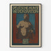 Deutscher Vintage-Poster für Kunst und Dekoration