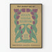 Vintage-Poster Wanddekoration Deutsche Kunst und Dekoration