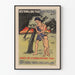 Vintage-Wandposter vietnamesischer Kunst - Kampf gegen die kommunistische Invasion