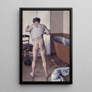 Man at His Bath - Gustave Caillebotte