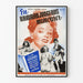 Vintage-Poster "En Kammarjungfrus Memorer" für klassische Wanddekoration im Kino