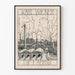 Industrie-Stadtposter von Karl Wiener - Die Fabrik
