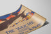 Vintage-Poster Die Sonne von St. Moritz – Retro-Wanddekoration Berglandschaft — Ansicht des Kunstwerks