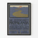 Vintage-Poster Die Zeitschrift Propaganda für Wanddekoration
