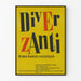 Diverzanti-Poster - Vintage-Wanddekoration, dramatischer Vintage-Stil