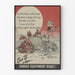 Vintage-Militärposter « Don't Be a Dope - Handle Equipment Right »