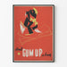 Vintage-Poster Don't Gum Up a Book - Retro-Wanddekoration