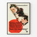 Vintage-Poster Wanddekoration Film Don't Tell Everything