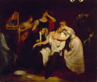 douard Cibot - La mort du duc de Berry le 13 fvrier 1820  lAcadmie royale de musique.webp