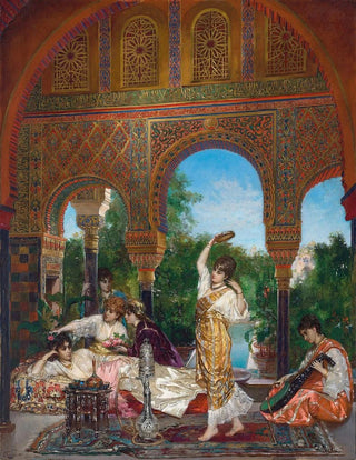 douard Frdric Wilhelm Richter - In The Harem.webp