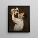 Junge mit Krug La Régalade - Édouard Manet — gerahmtes Bild an der Wand