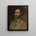Jean-Baptiste Faure 1830-1914 - Édouard Manet — gerahmtes Bild an der Wand