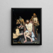 Jesus verspottet von den Soldaten - Édouard Manet — gerahmtes Bild an der Wand