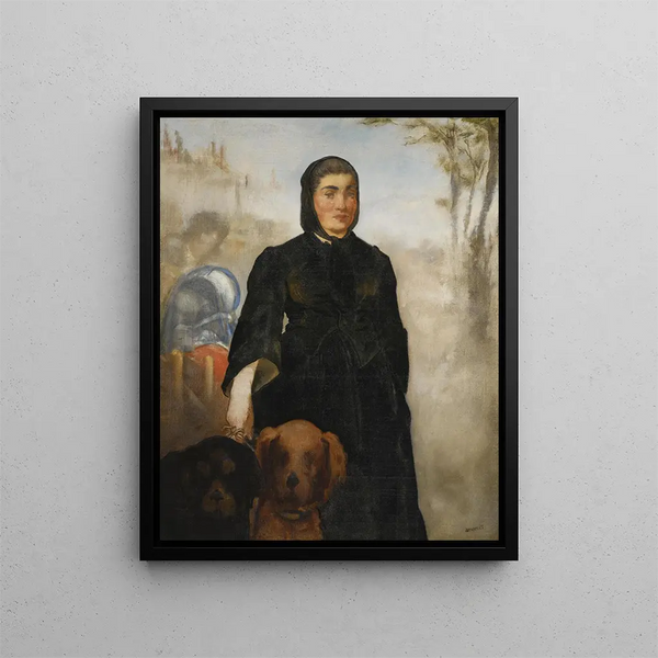 douard Manet - La Femme aux chiens.webp