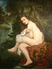 La Nymphe surprise (Groß-/Kleinschreibungskonflikt) - Édouard Manet — Ansicht des Kunstwerks