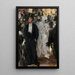 Der Opernball - Édouard Manet — gerahmtes Bild an der Wand